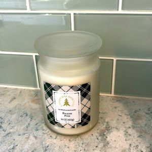 Christmas Morning soy blend scented Candle Balsam Pine
